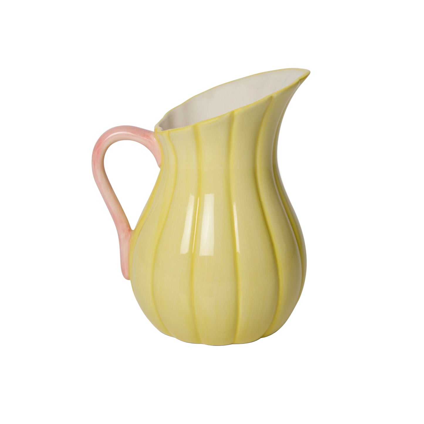 Jug - Sunshine Yellow and Rose Pink