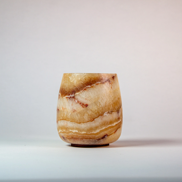 Petra | Alabaster Candle Holder