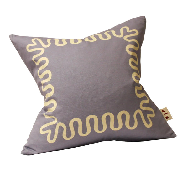 Pillow / Meander / Cornflower