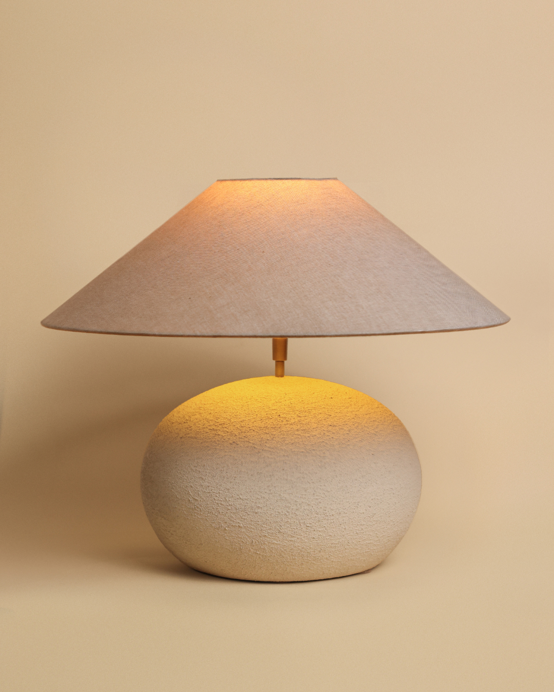 Pure Table Lamp, Beige
