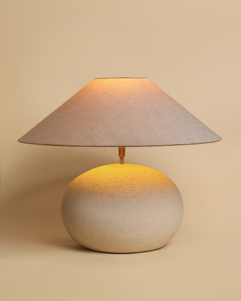 Pure Table Lamp, Beige