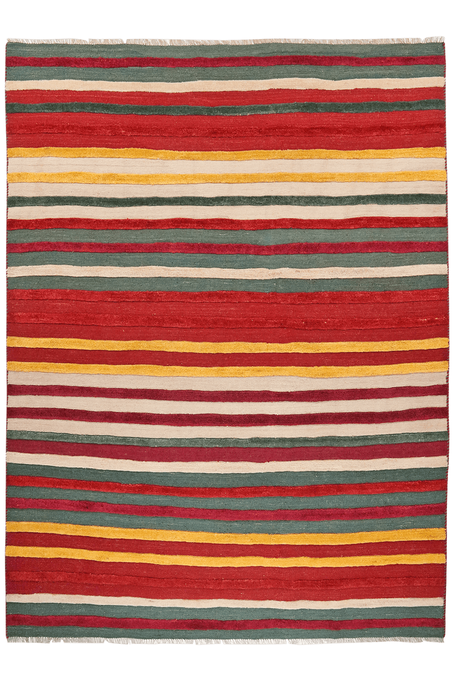 Kelim Gabbeh — Handmade, 208x280 cm, Multicolor, 100% Virgin Wool | Main view