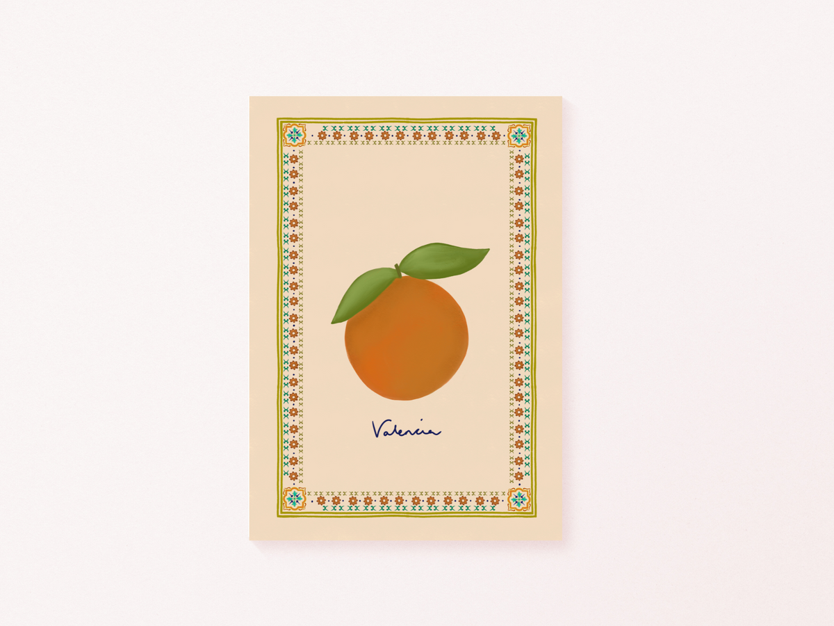 Valencia art print — additional product photo of the design