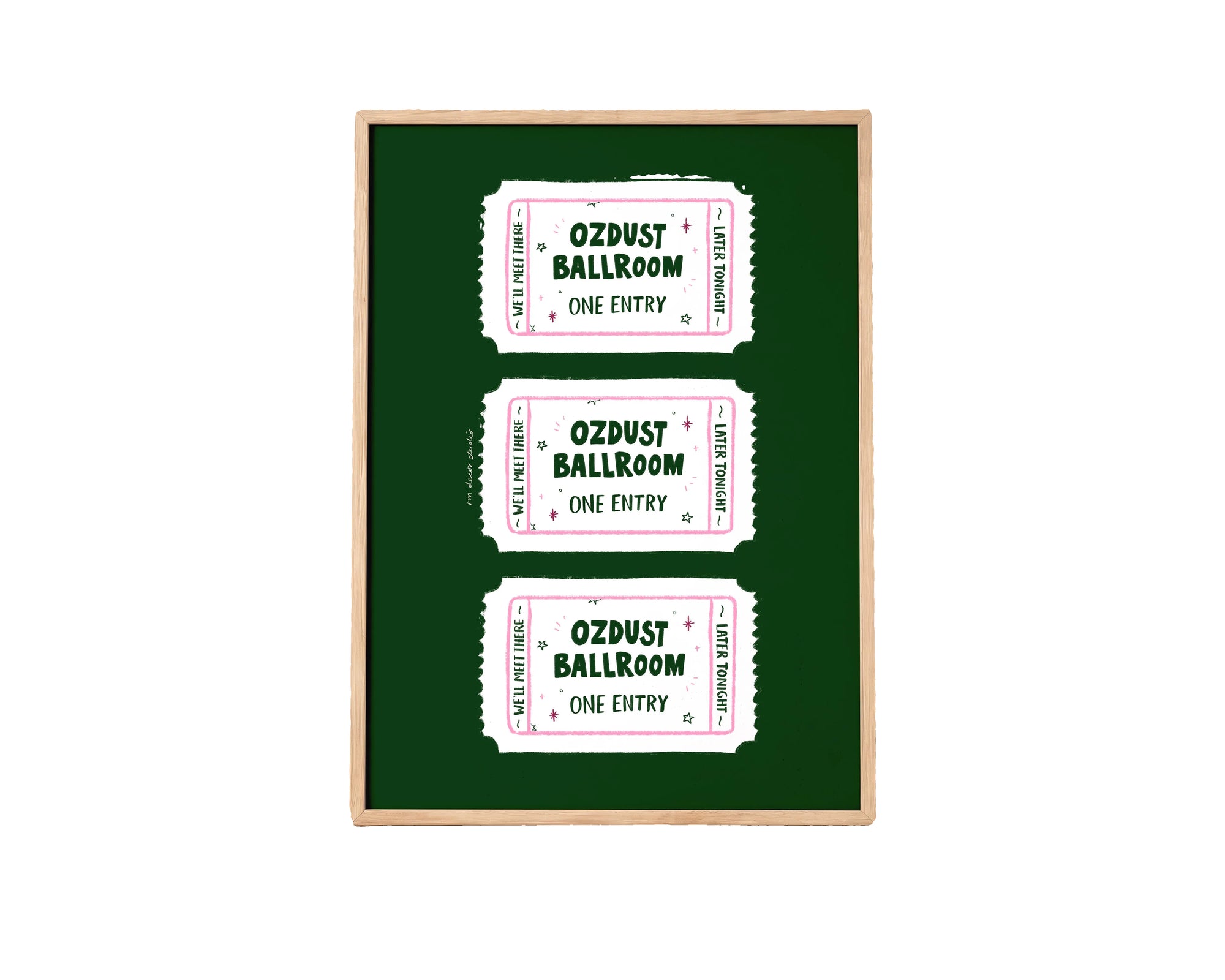 Ozdust Ballroom Print