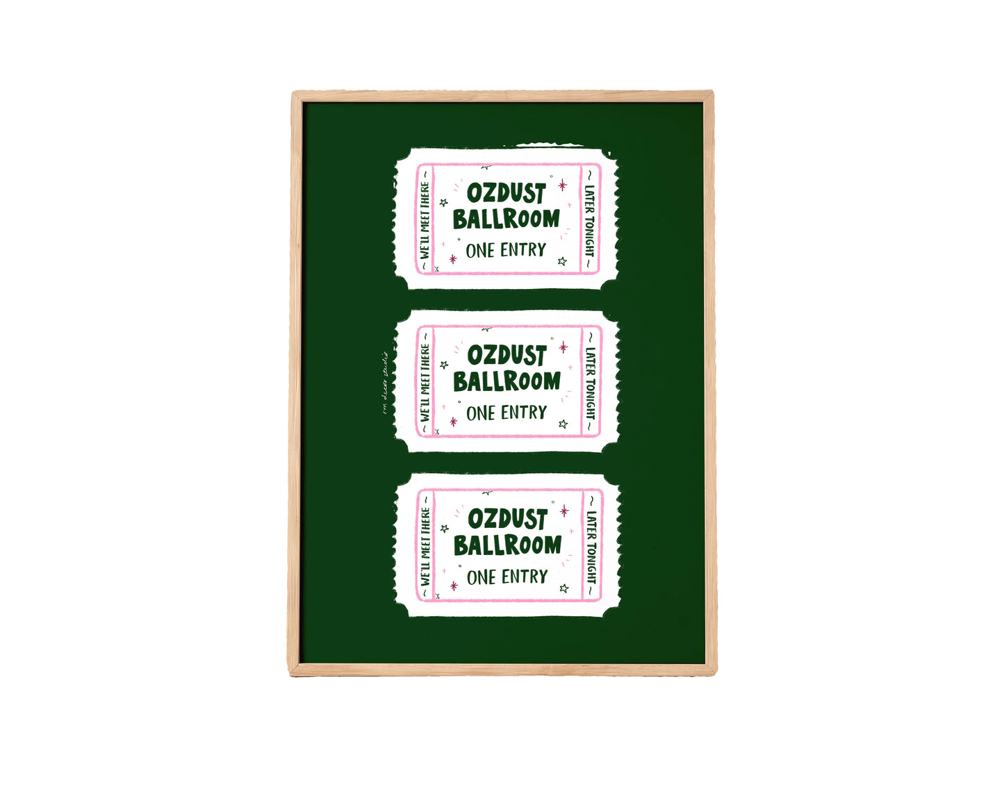 Ozdust Ballroom Print