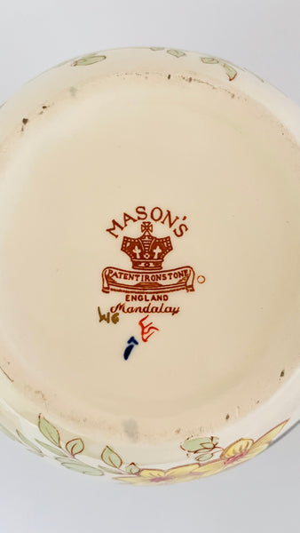 Large Antique Mason’s Lamp