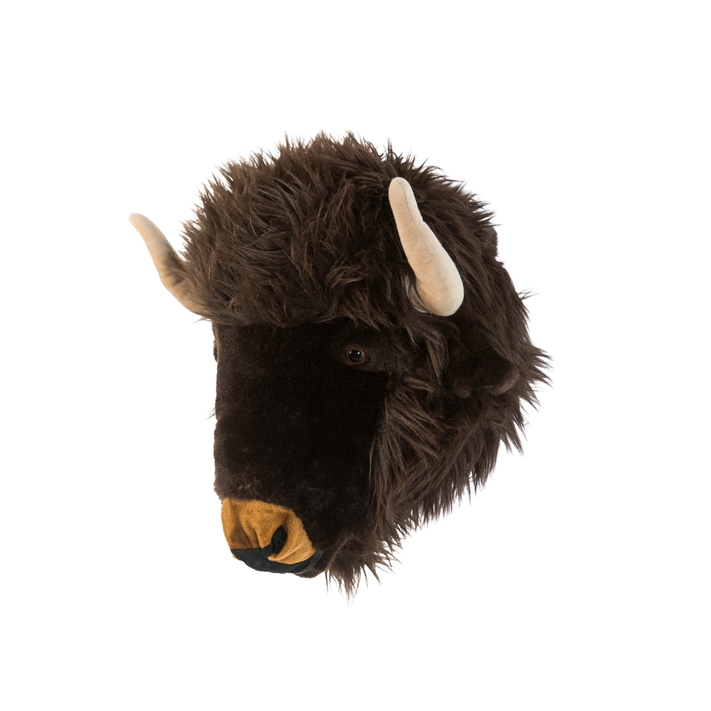 Alex the Bison Wall Mounted Plush Head