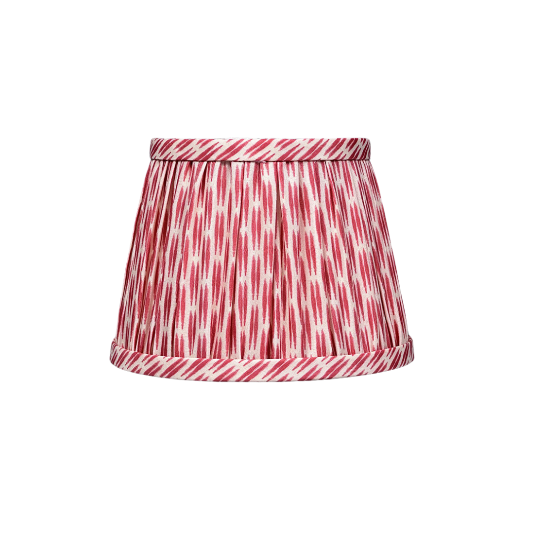 Lampshade Red Ikat