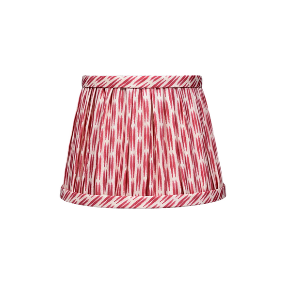 Lampshade Red Ikat
