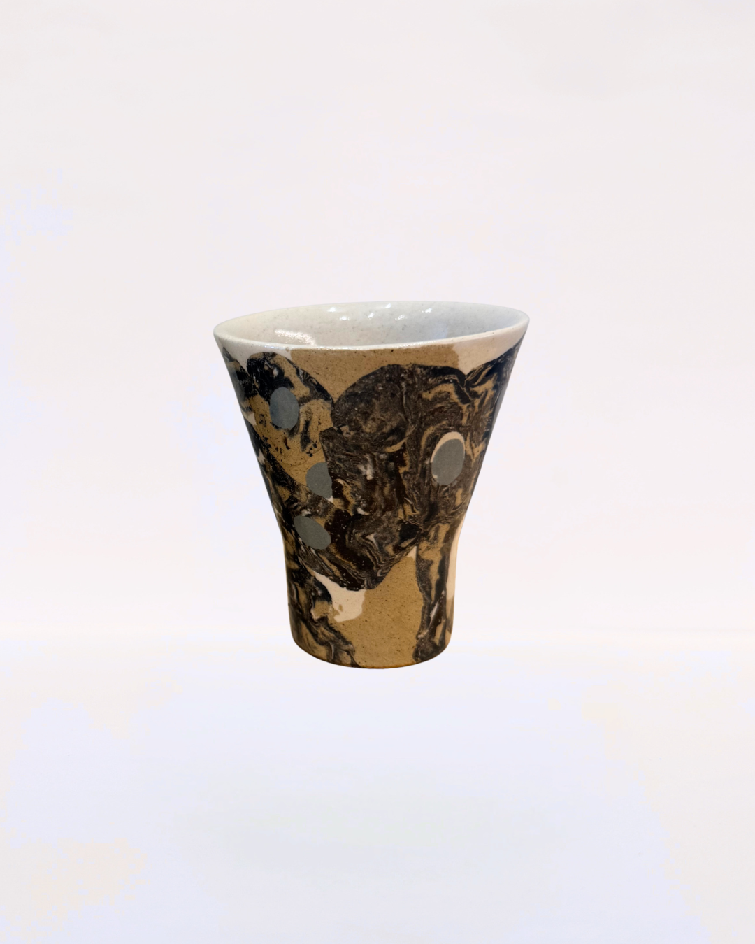 Handmade Ceramic Wine Glass