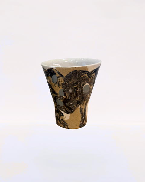 Handmade Ceramic Wine Glass