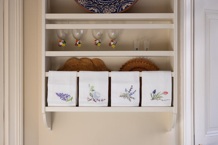 Summer garden Full set. 4 Napkins
