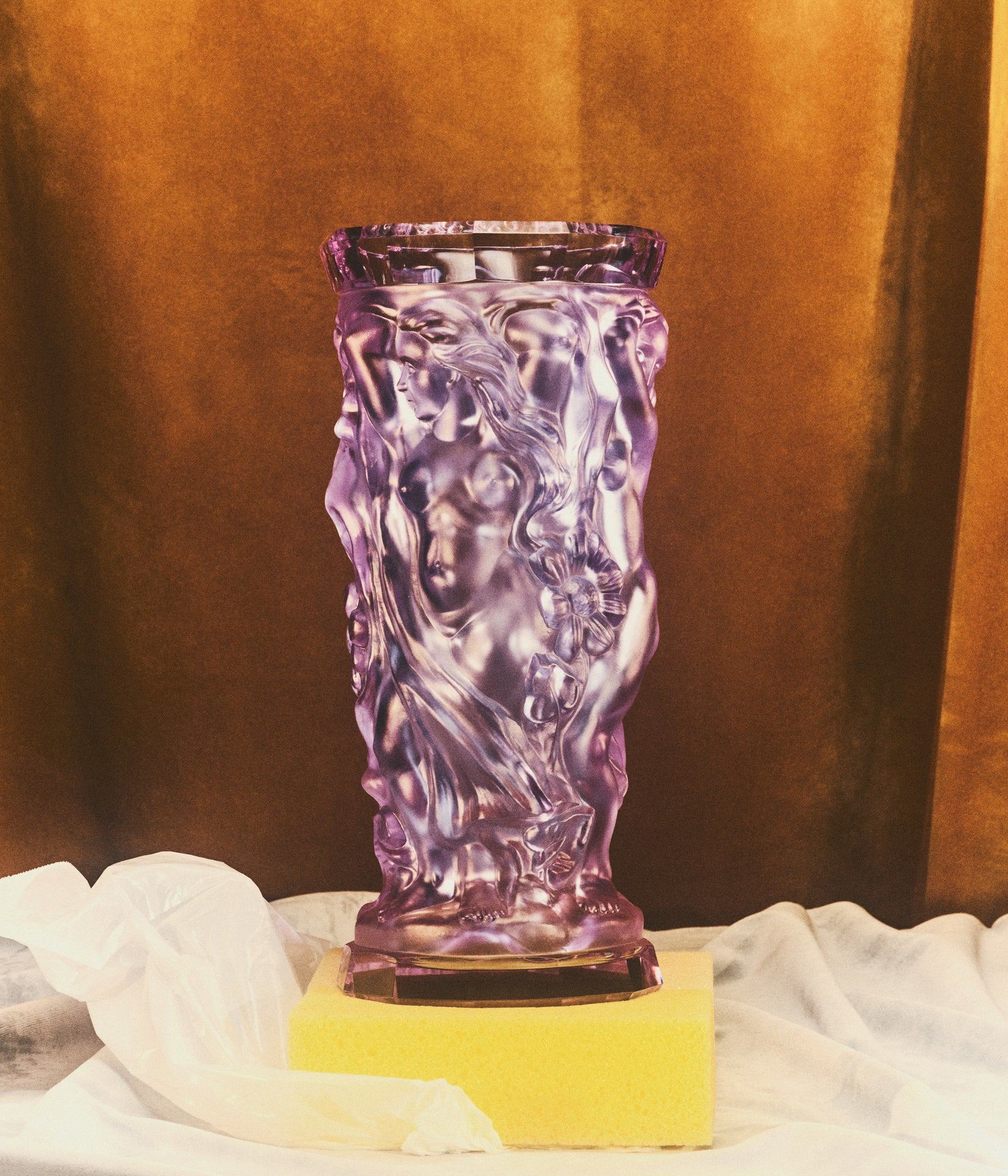 Michael Vase Wisteria Large