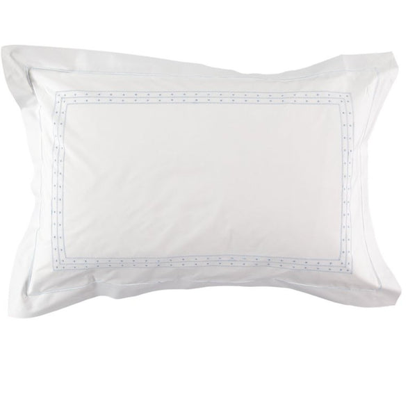 White Matilda Square Pillowcase