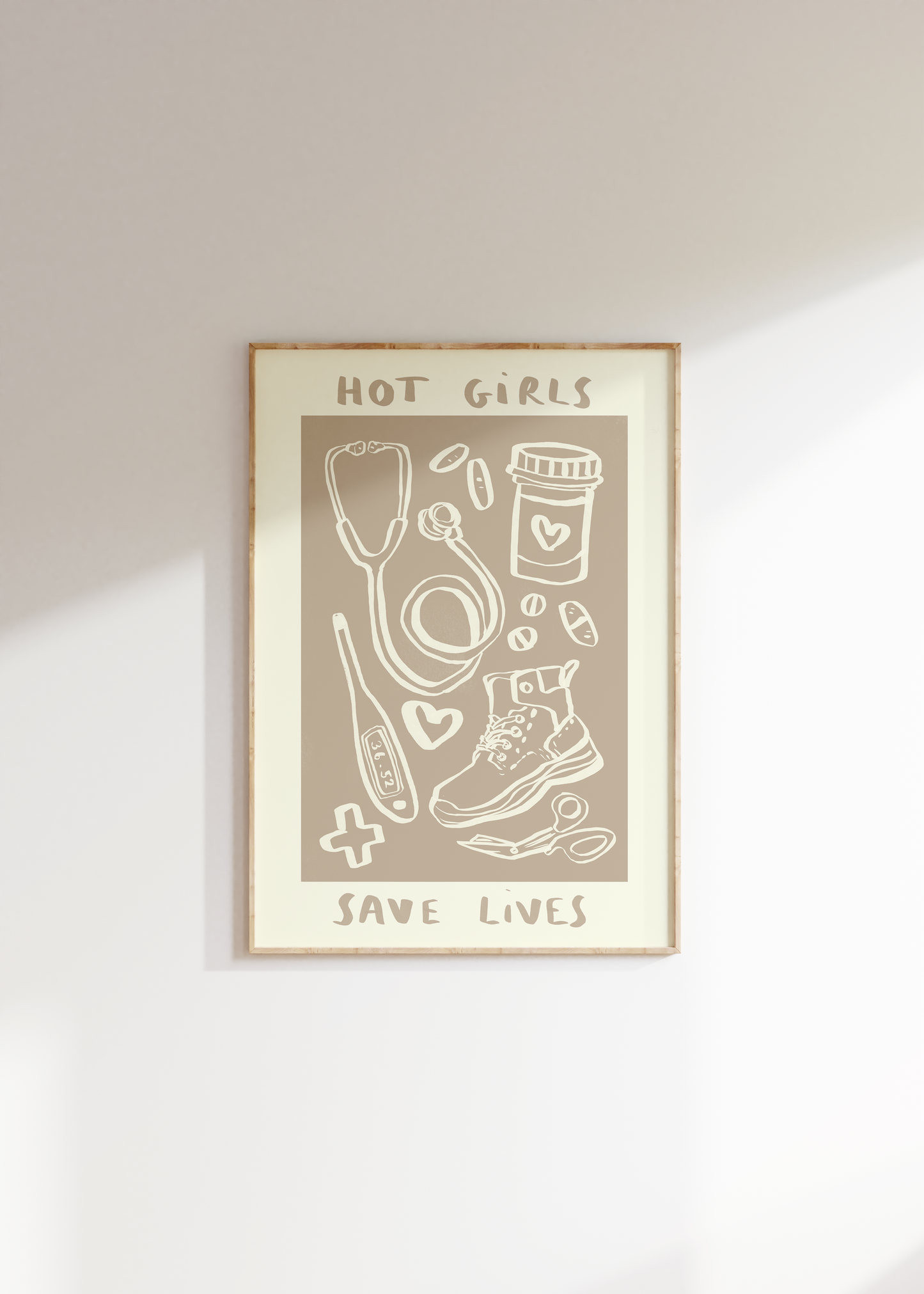 Hot Girls / Boys Save Lives - Paramedics Print