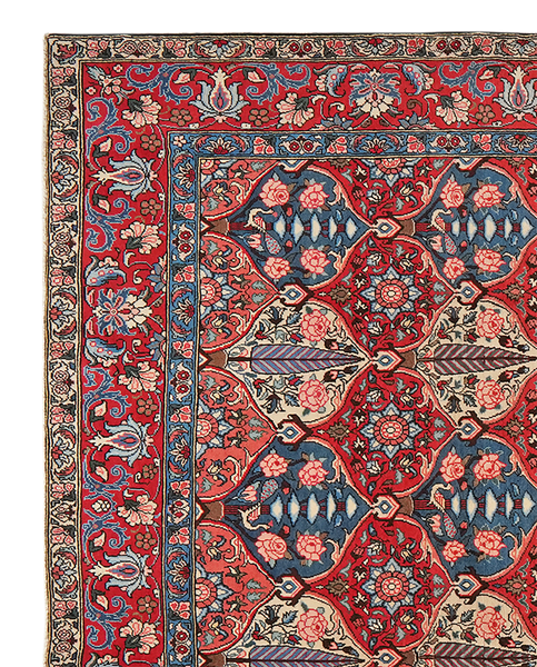 Bakhtiar — Hand-knotted, 206x303 cm, Multicolor, 100% Virgin Wool | View 3
