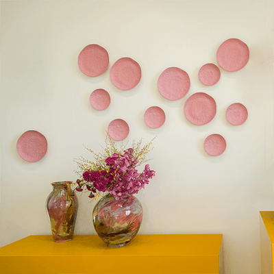 Crockery Pink was an addition to Max Lambs Crockery collections, injecting a fun colour to the black and white palette