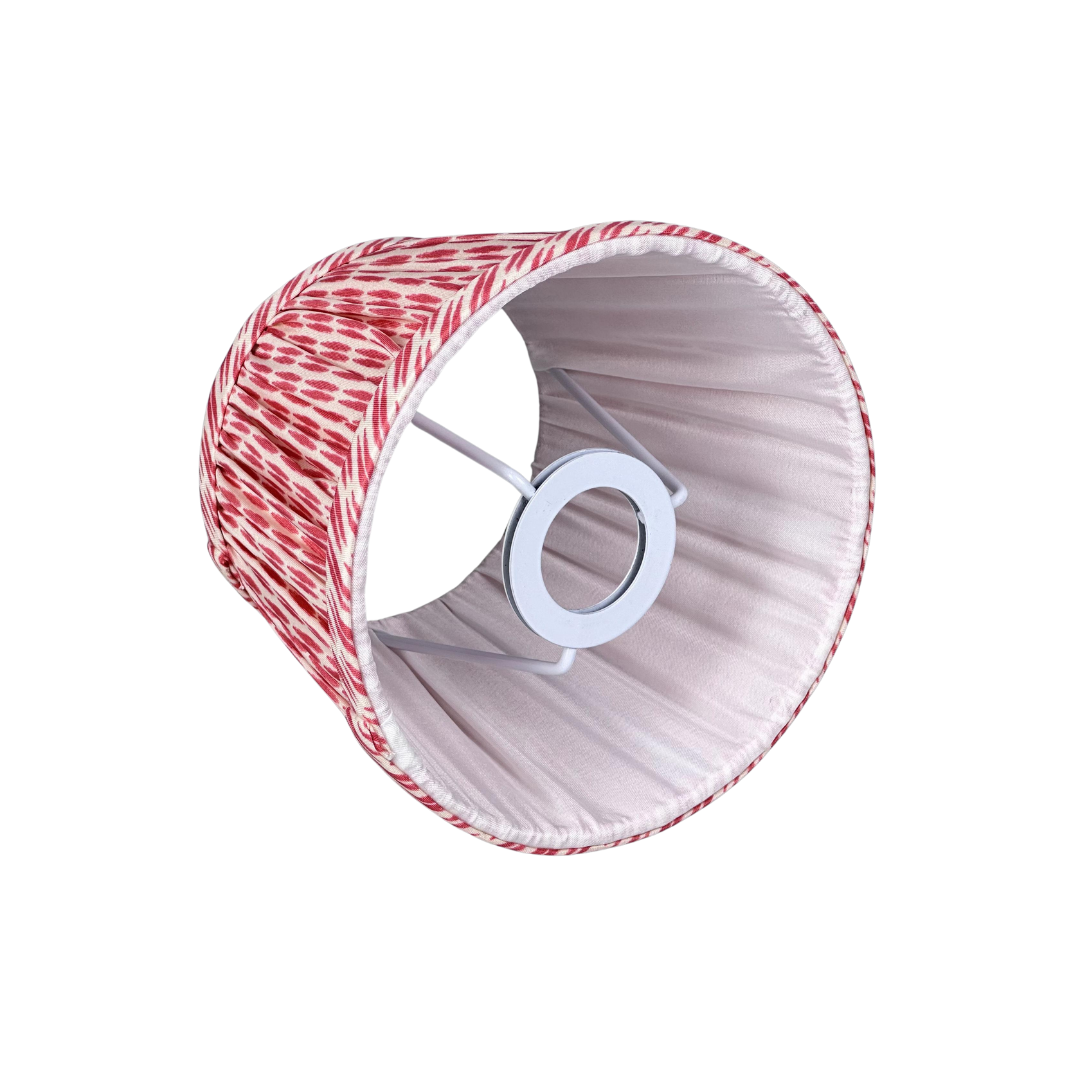 Lampshade Red Ikat