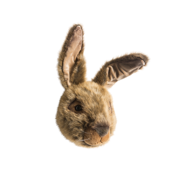 Lewis the Hare Wall Mounted Plush Head