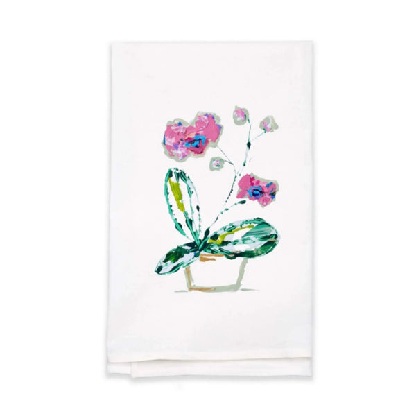 Blooming Girls Tea Towel