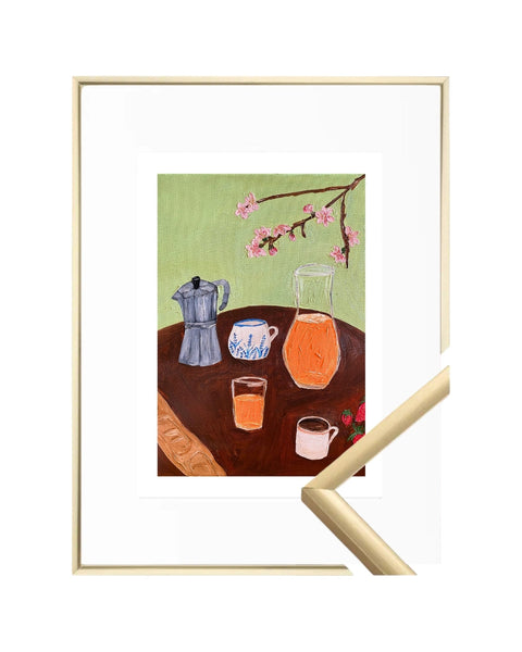 Late Breakfast Fine Art Print