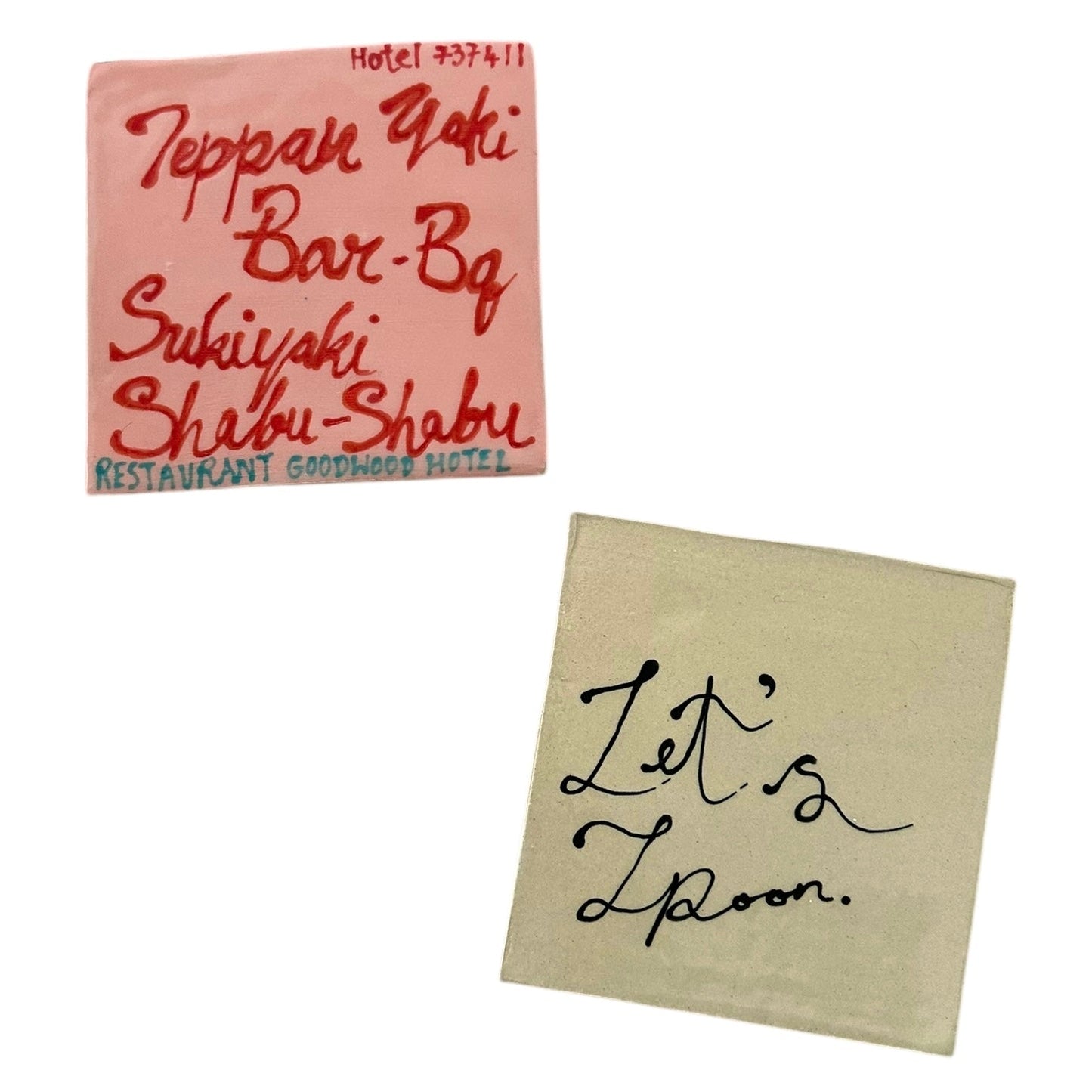 Teppan Yaki Bar Coaster