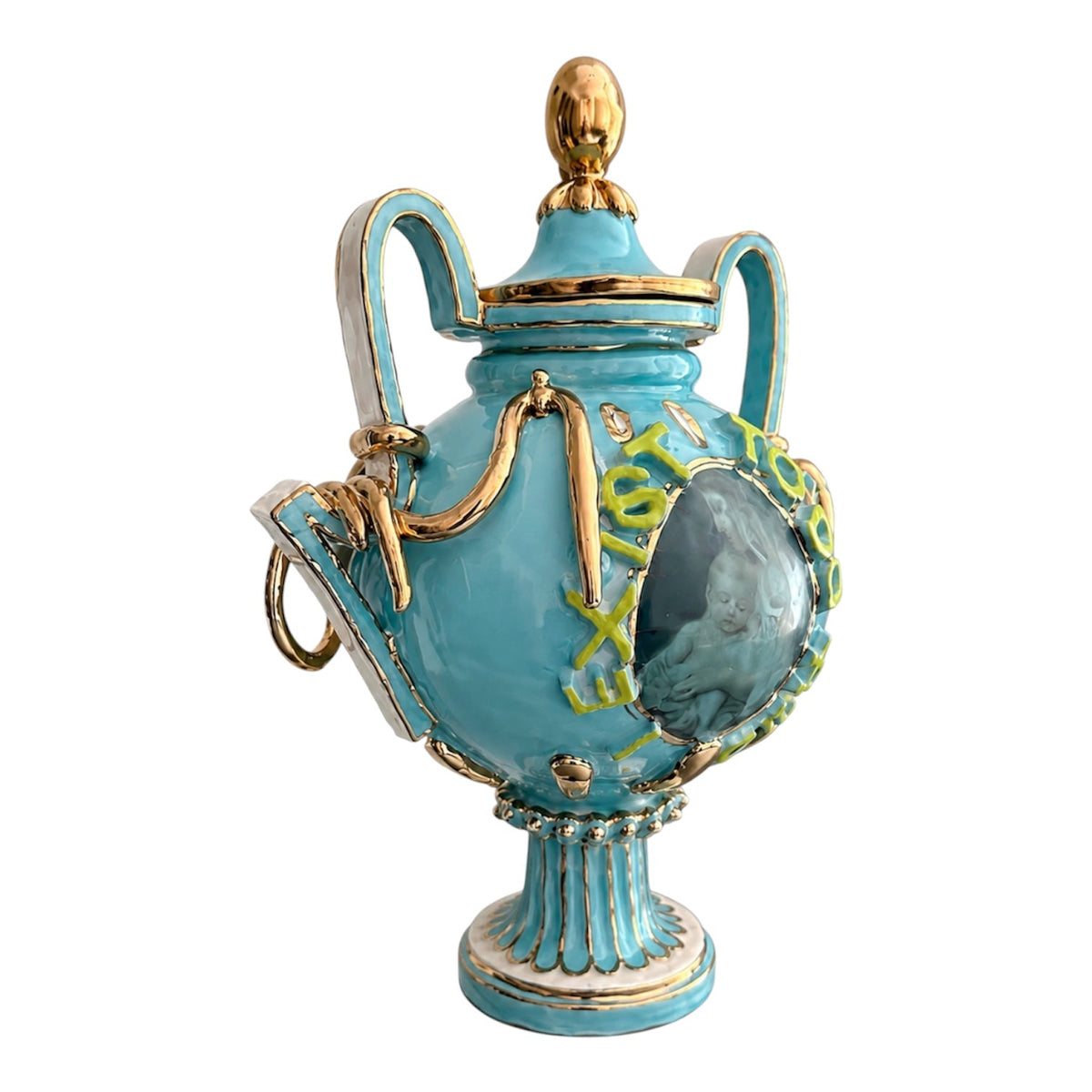 I Exist To Do This Vase