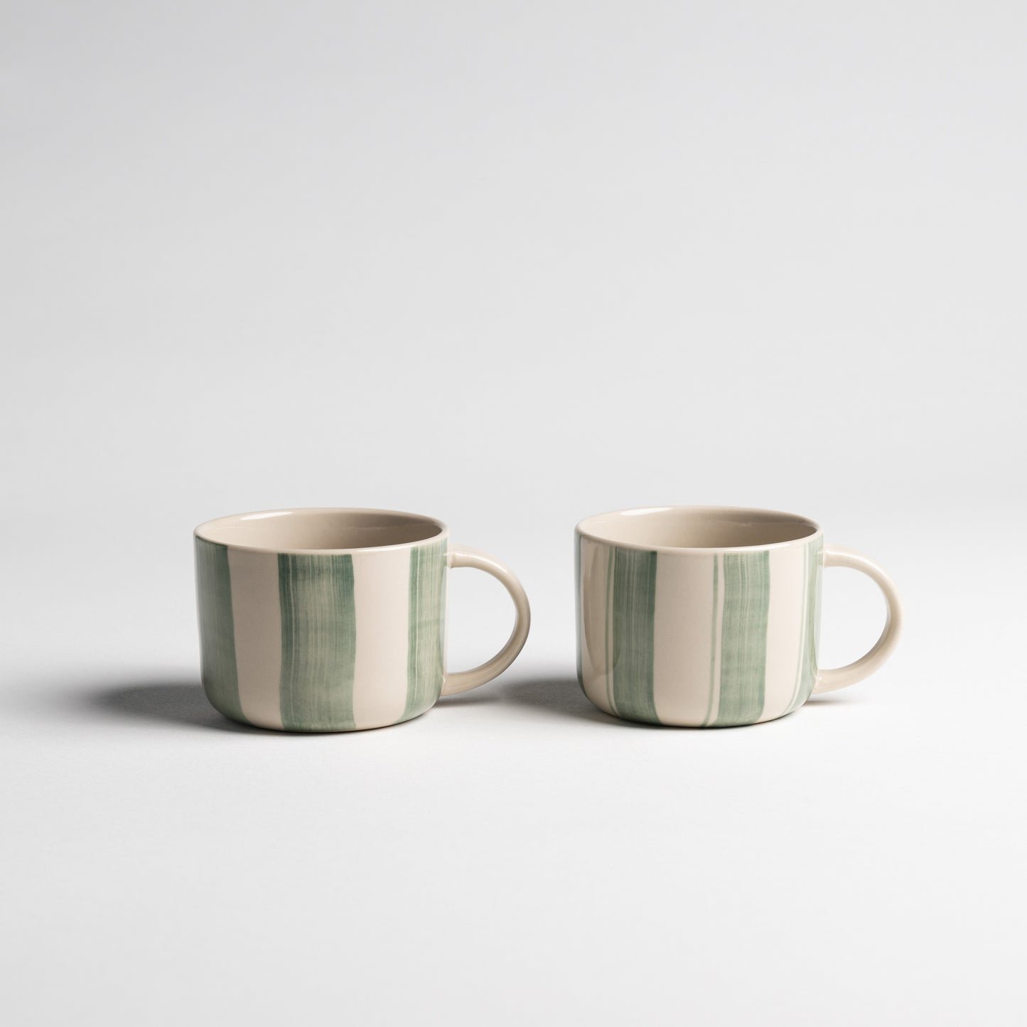 Cornflower Mug - Brushed Sage Green - Medium (Set of 2)