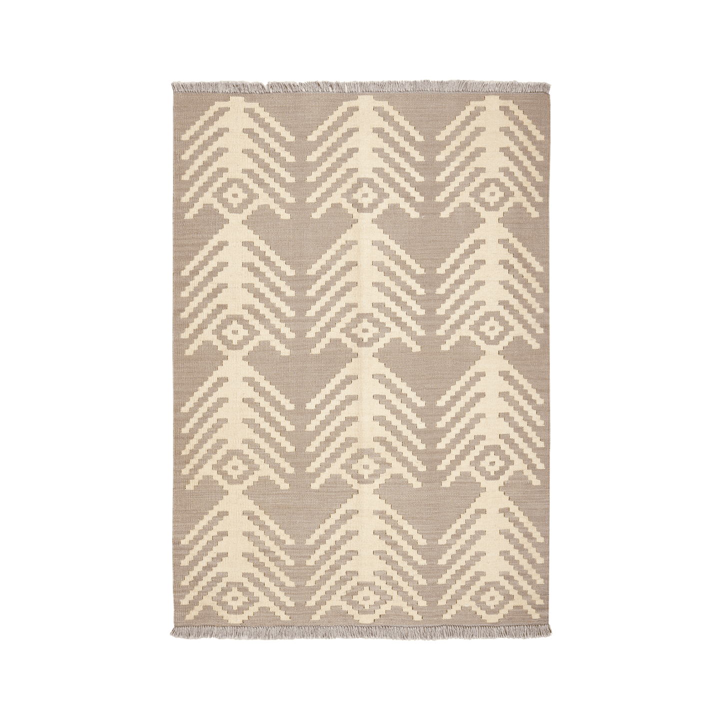 Kelim Gashgai Handwoven – Grey, 149 x 103cm