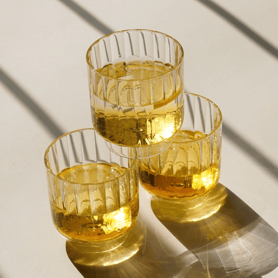 Pillar Tumbler Glass