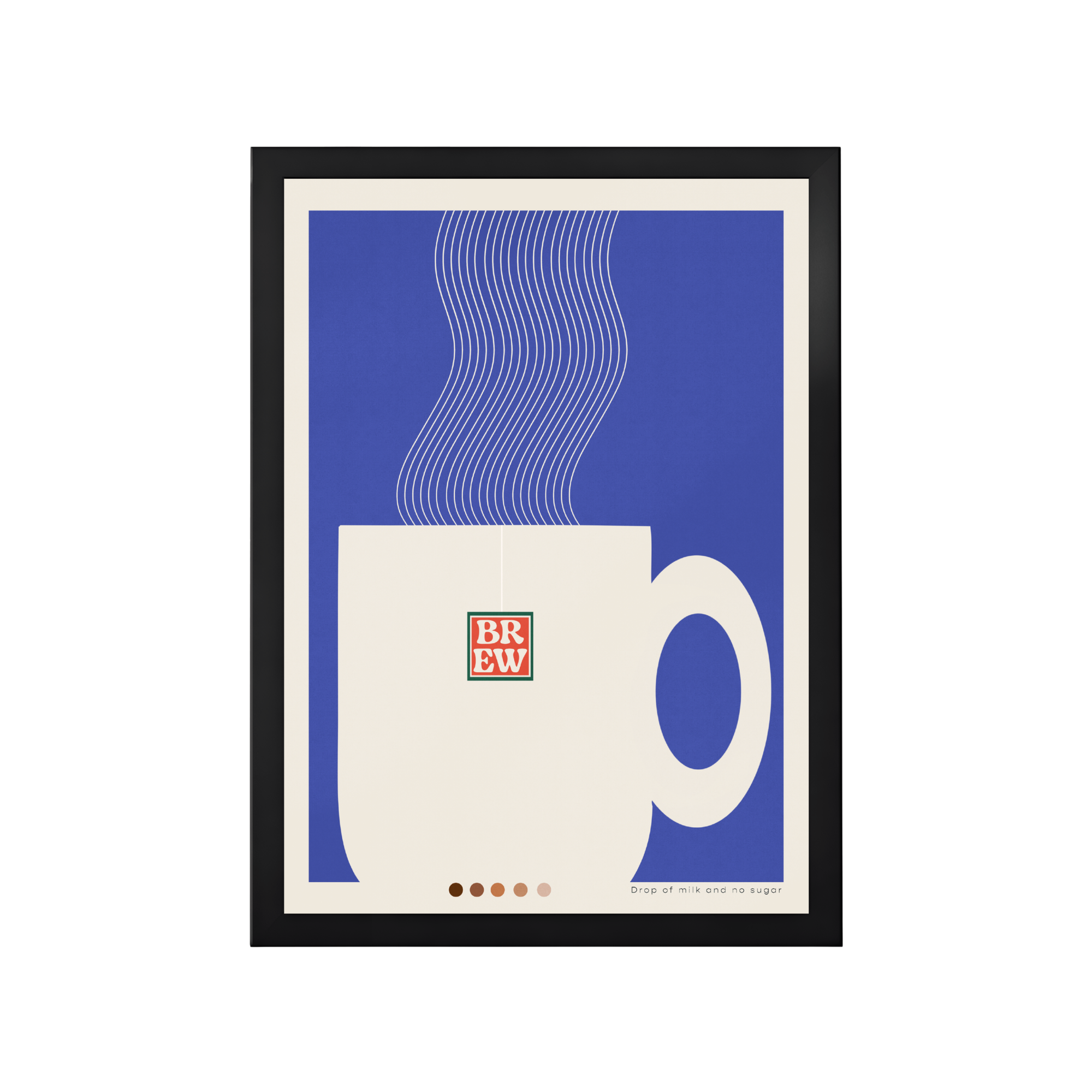 Mug Of Tea Retro Kitchen Print