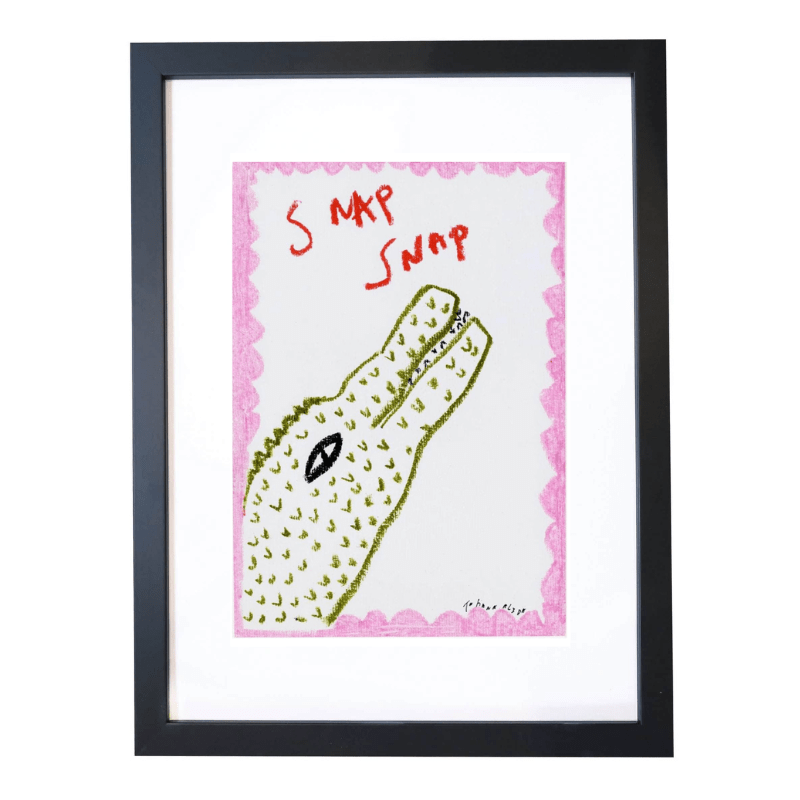 Snap Snap Art Print