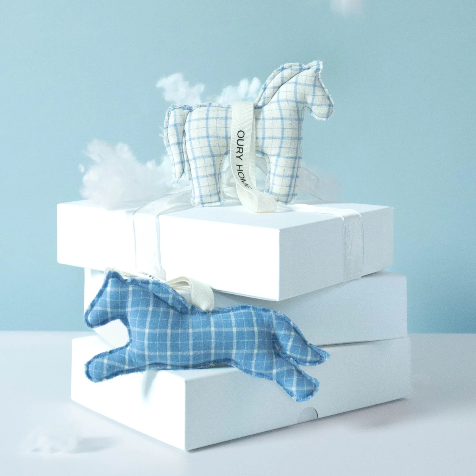 The Little Horses Collection — Handcrafted Cotton Toys (Set of 3)