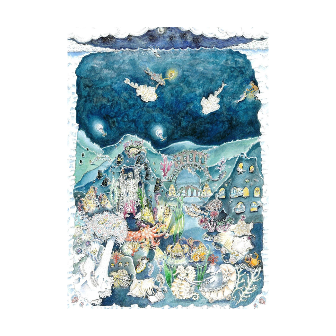 'The Legends of the Sea at Night' - Fine Art Print