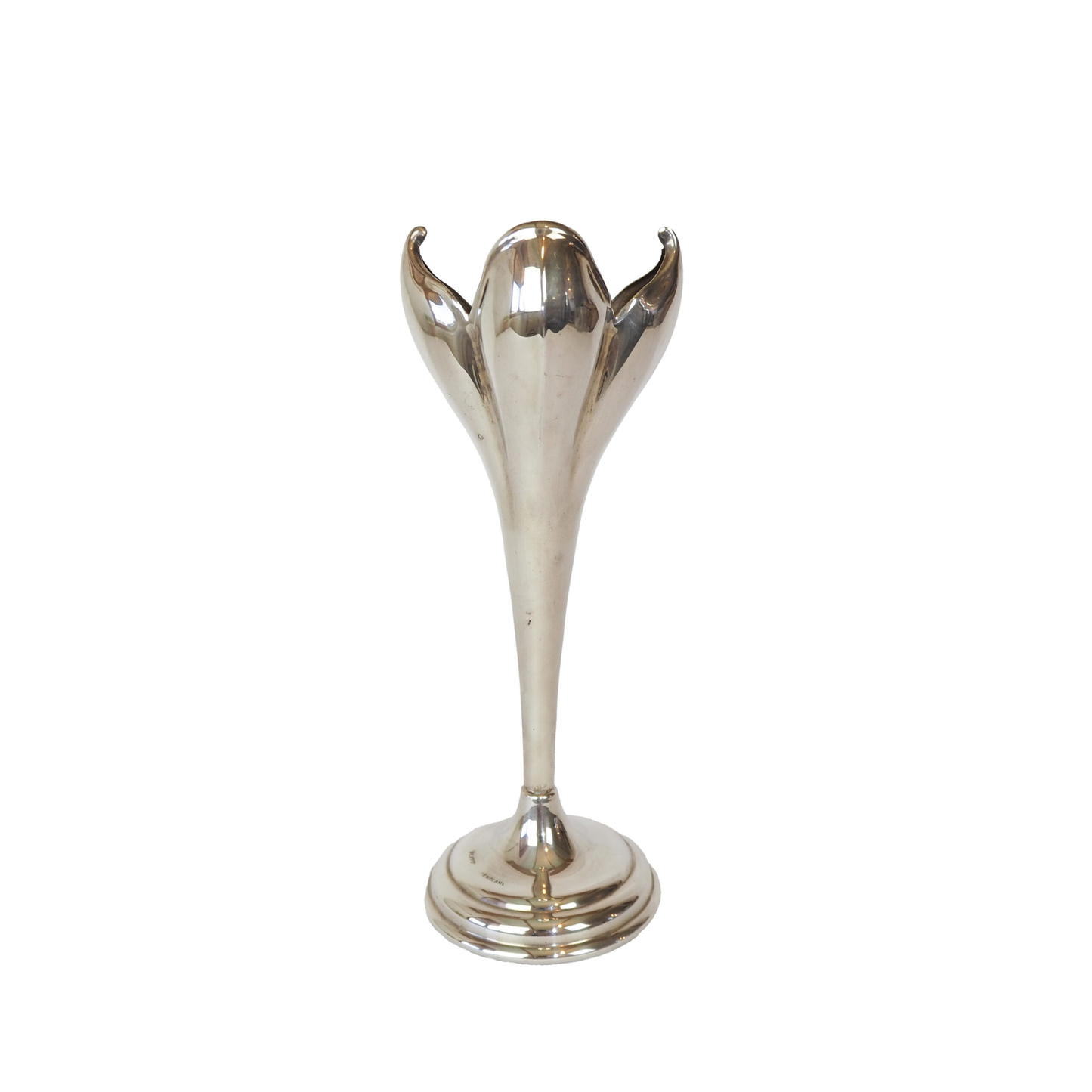 Vintage Silver Plate Flower Vase