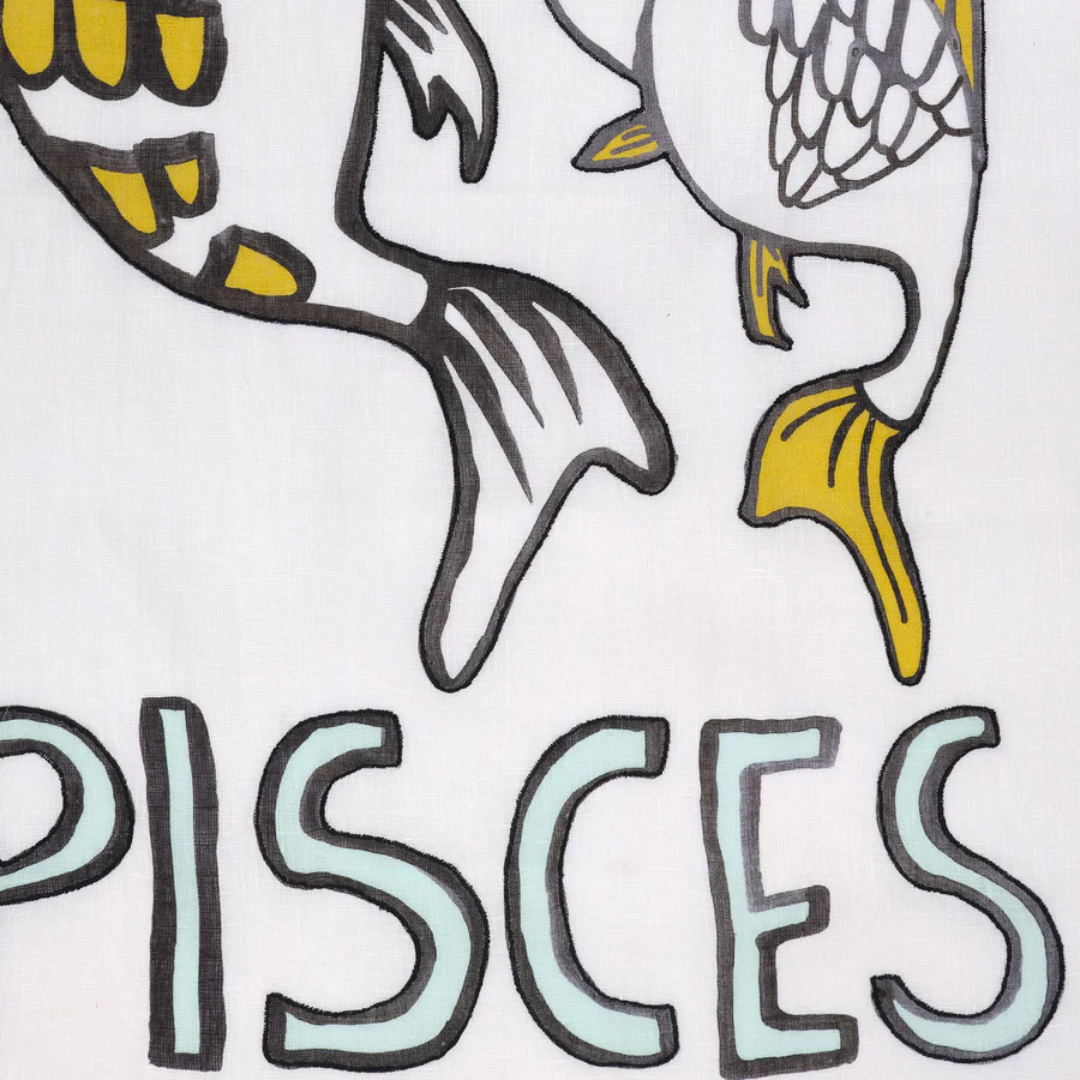 Pisces Tea Towel