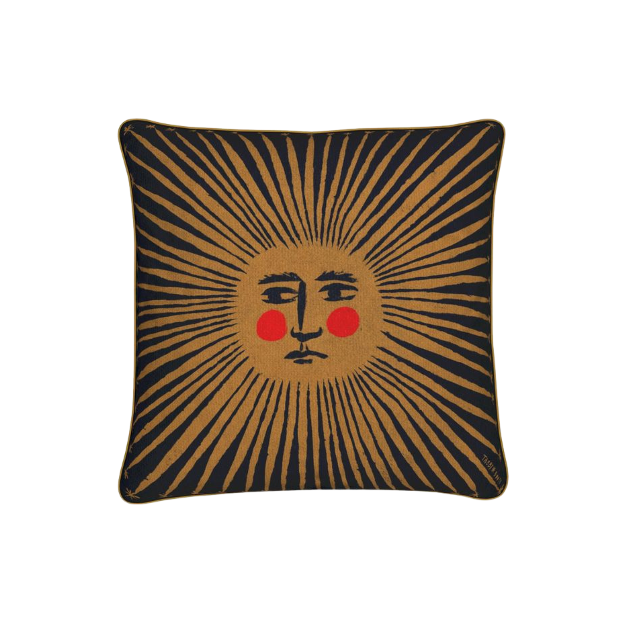 Tabby Booth Large Cotton-Linen Solstice Cushion