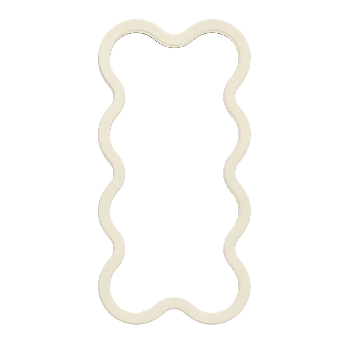 Hvyli 8 - Narrow Wavy Wall Mirror by oitoproducts