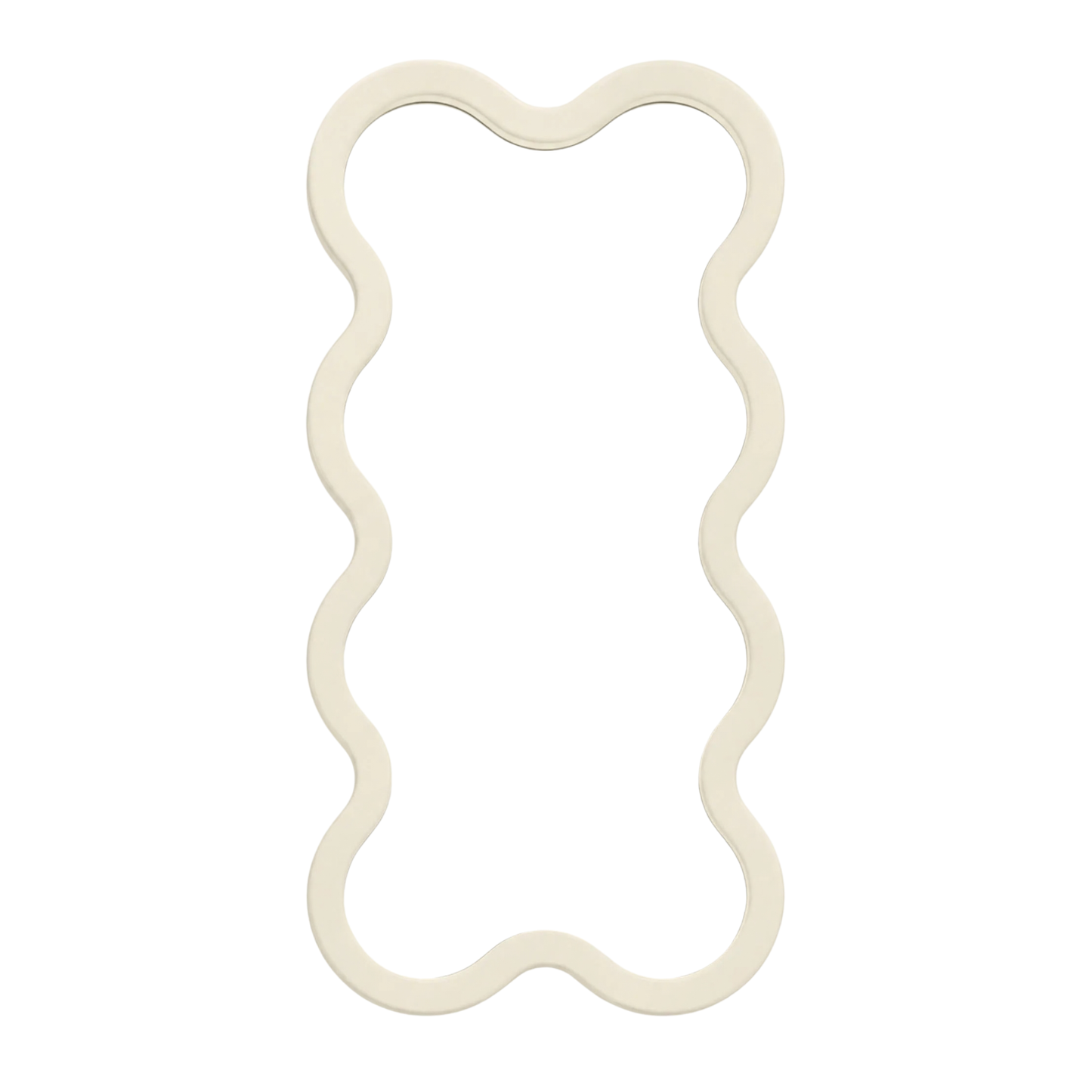 Hvyli 8 - Narrow Wavy Wall Mirror by oitoproducts