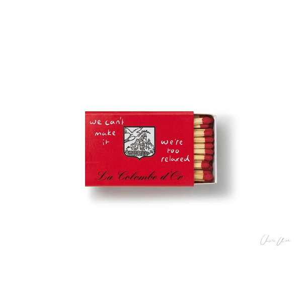 Matchbox at La Colombe d'Or Print