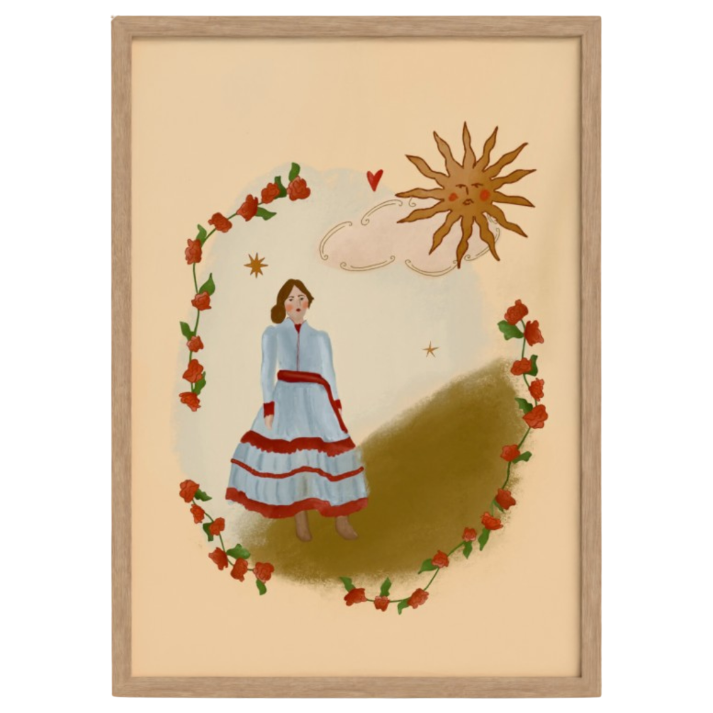 Rosa Art Print