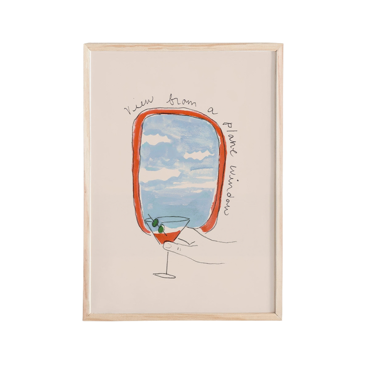 Plane Views Mini Art Print