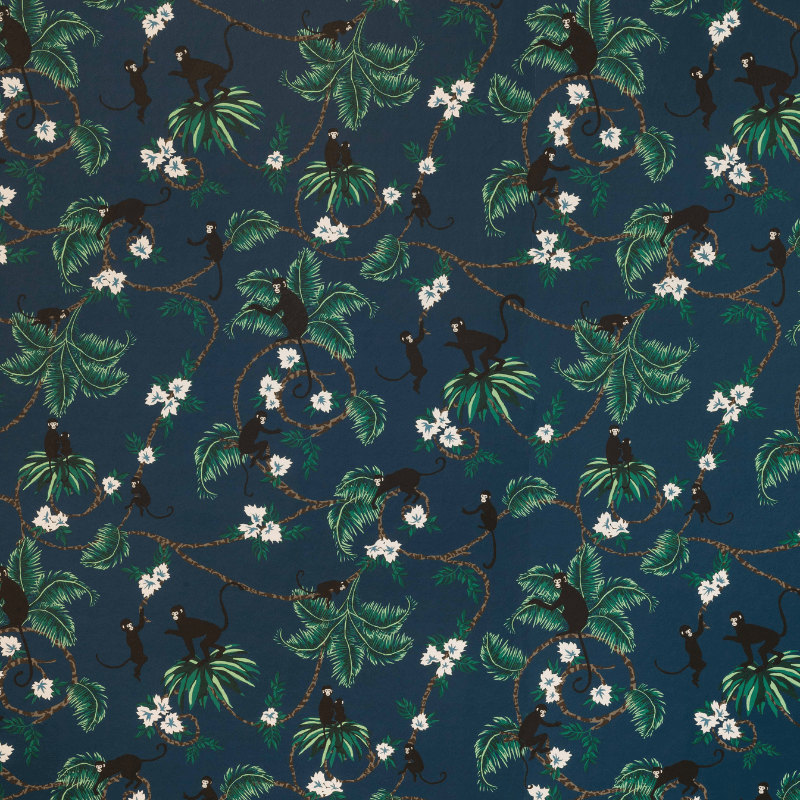 Tabitha Webb for Barneby Gates Wallpaper- Monkey