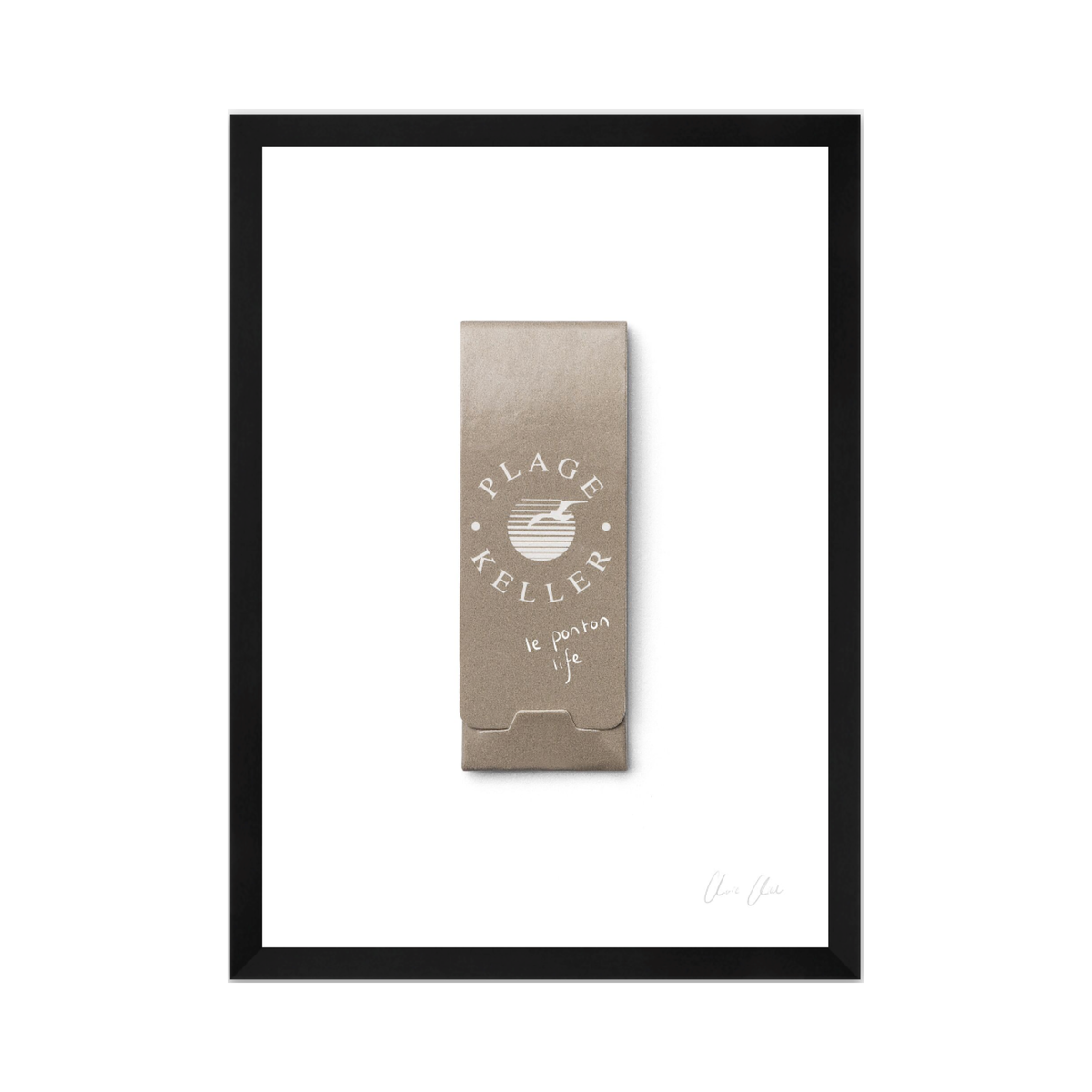 Matches at Plage Keller ii Print