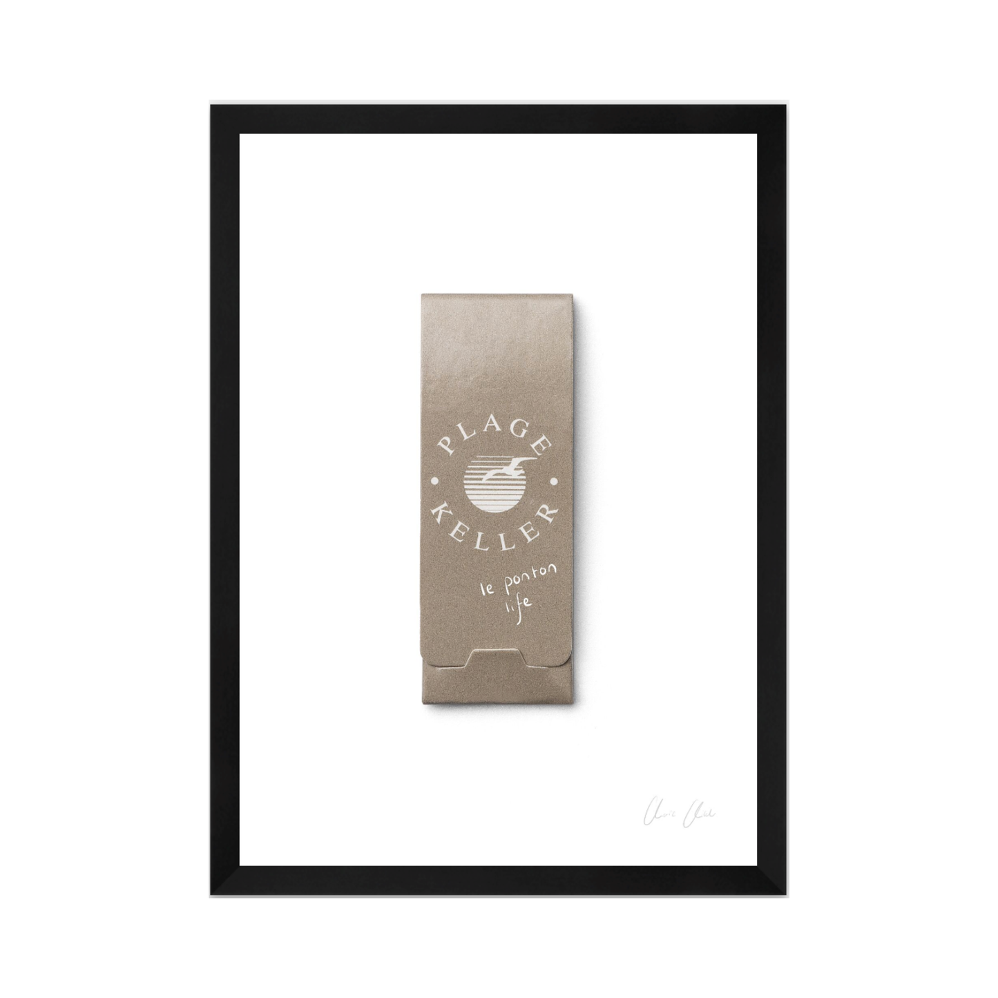Matches at Plage Keller ii Print