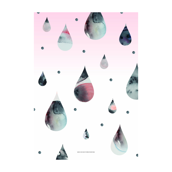 "Rain Drops" Print