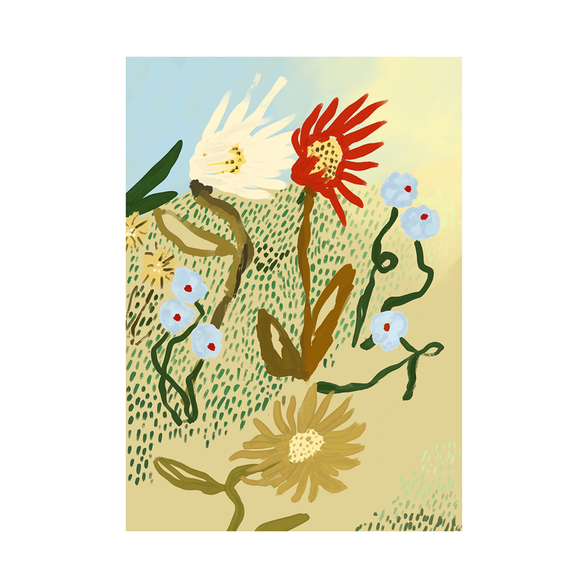 I Bloom Towards the Sun' Print