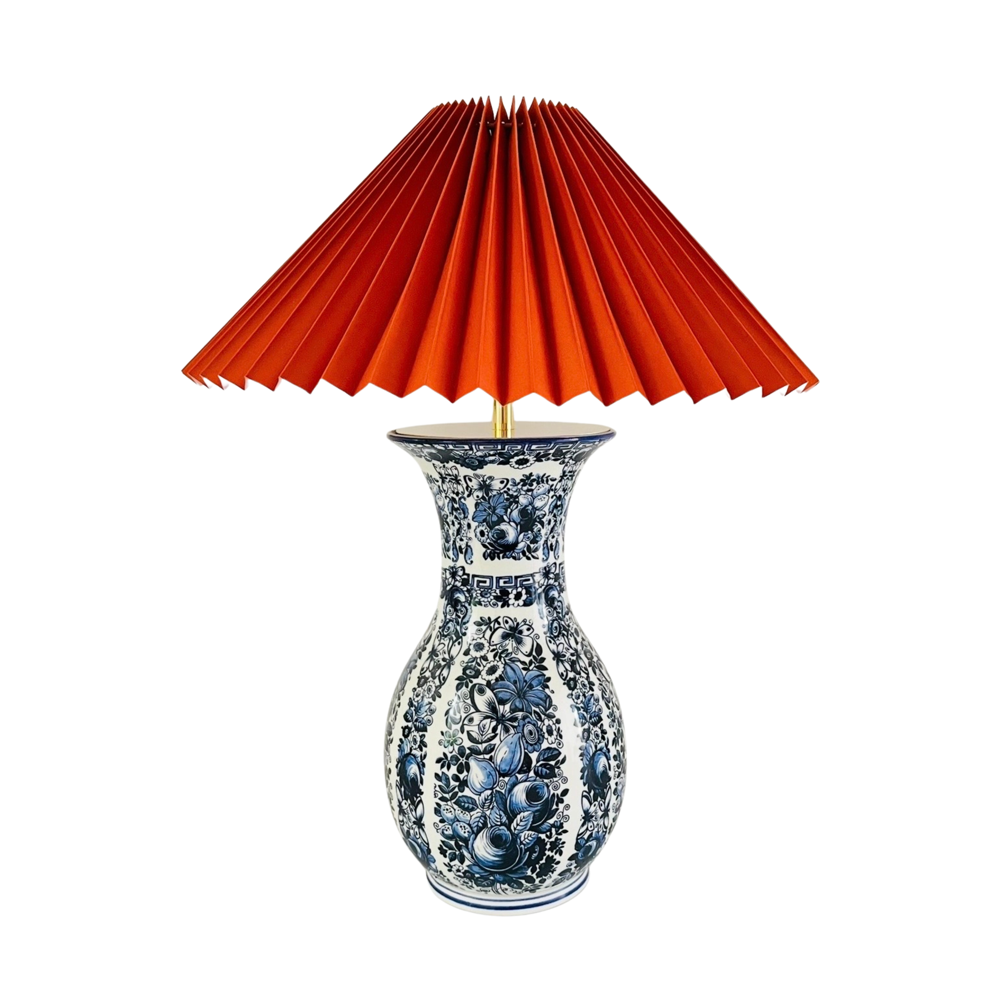 Antique Delfia Lamp
