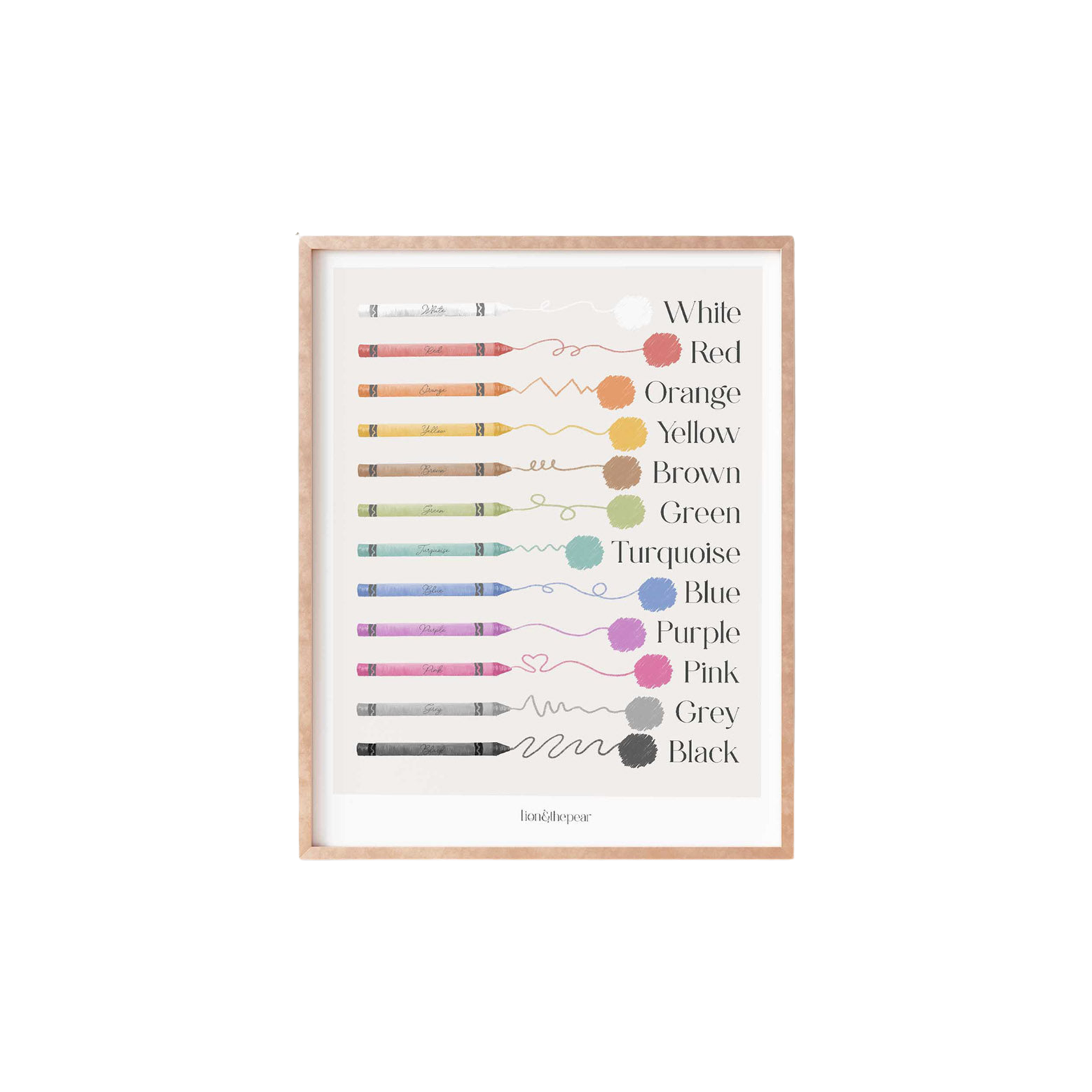 My Colourful World Art Print