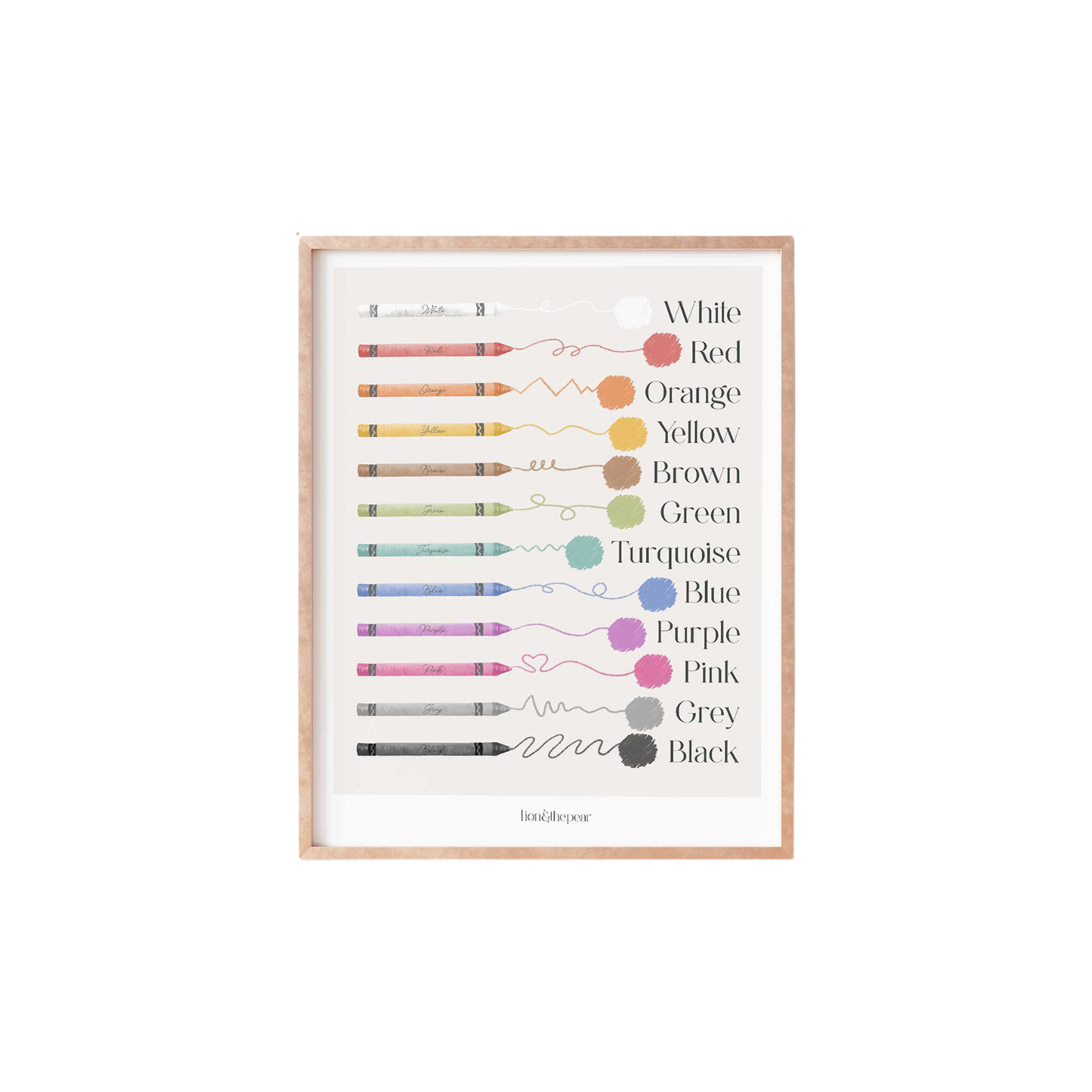 My Colourful World Art Print